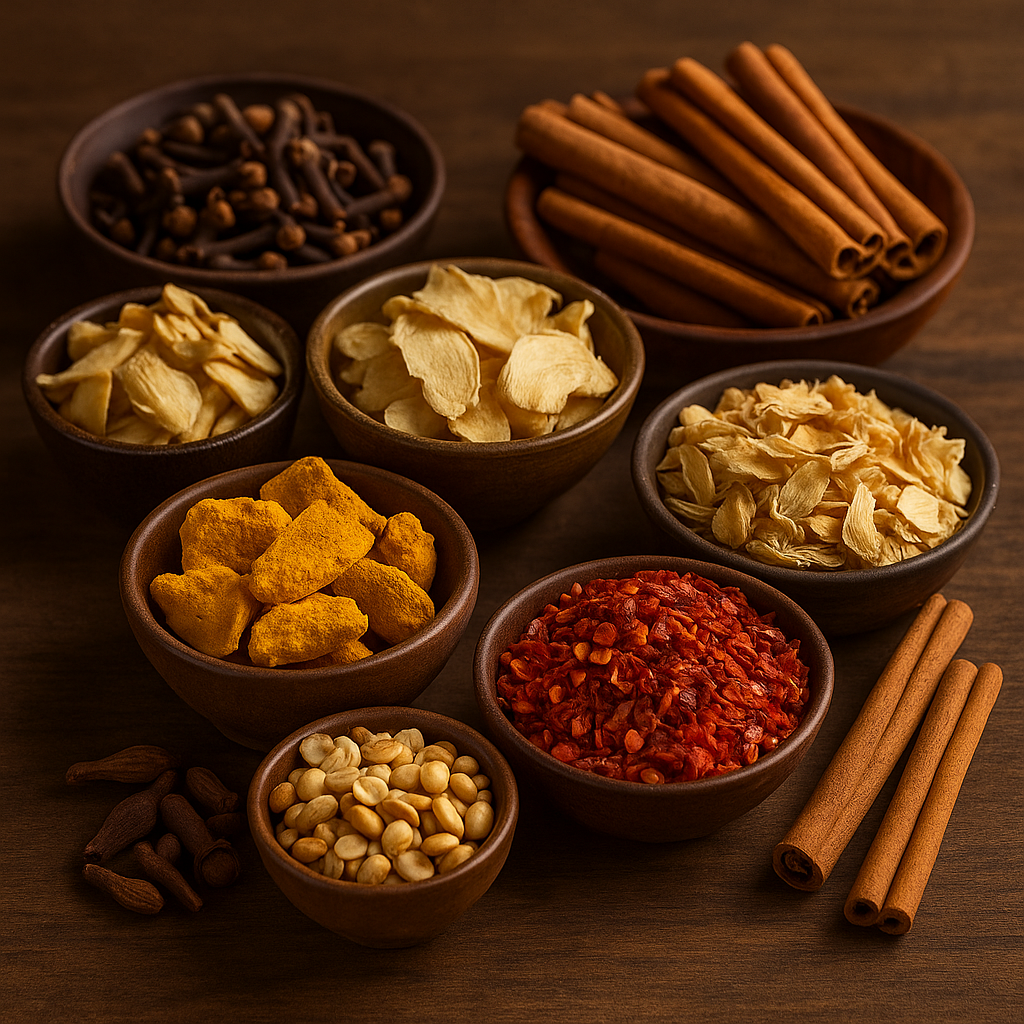 Dehydrated fruits and nuts